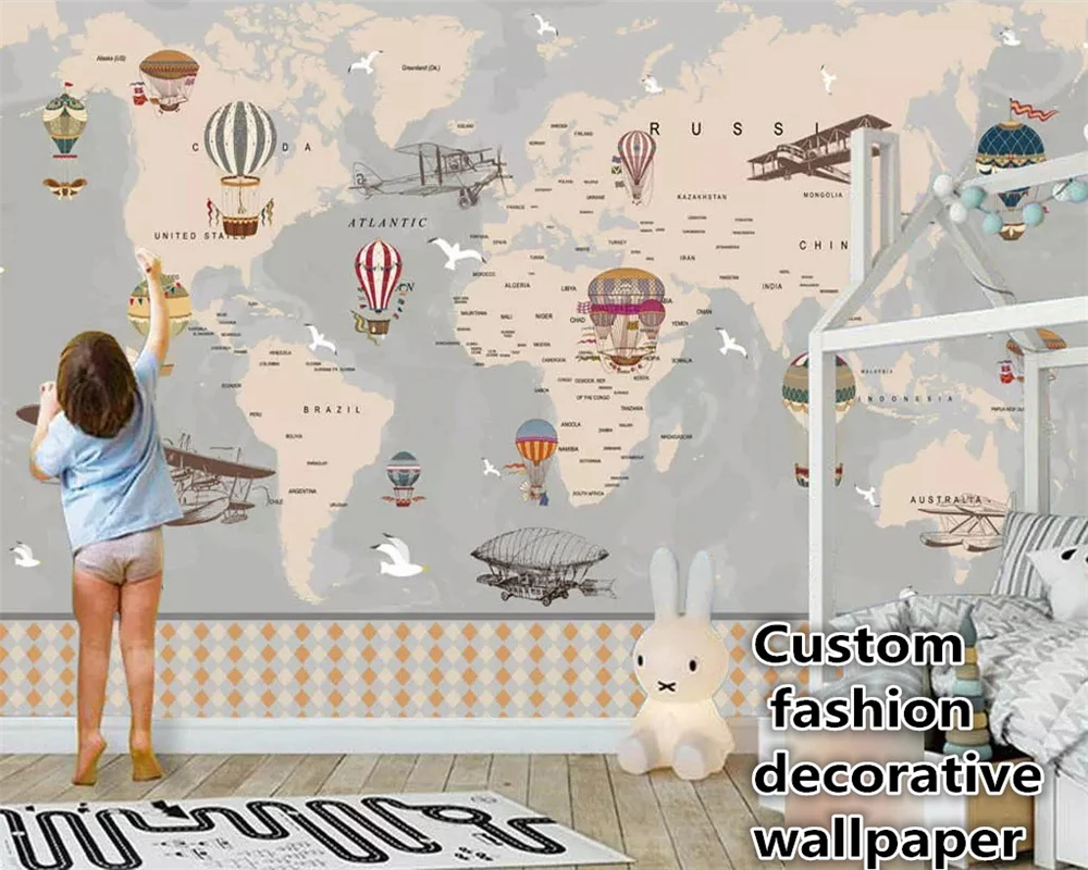 Пользовательские шелковистые обои 3d скандинавские современные минималистичные