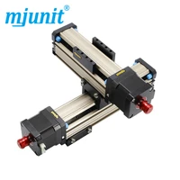 mjunit mj42 factory sale 200mm stroke screw drive linear motion guide xy 2axis linear rail