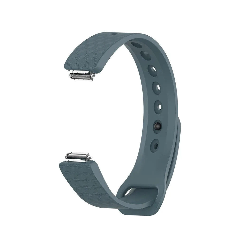 G Силиконовый браслет ремешок для часов Fitbit Inspire/Inspire HR силиконовый браслет ремешок для часов маленький 528 - Цвет: G