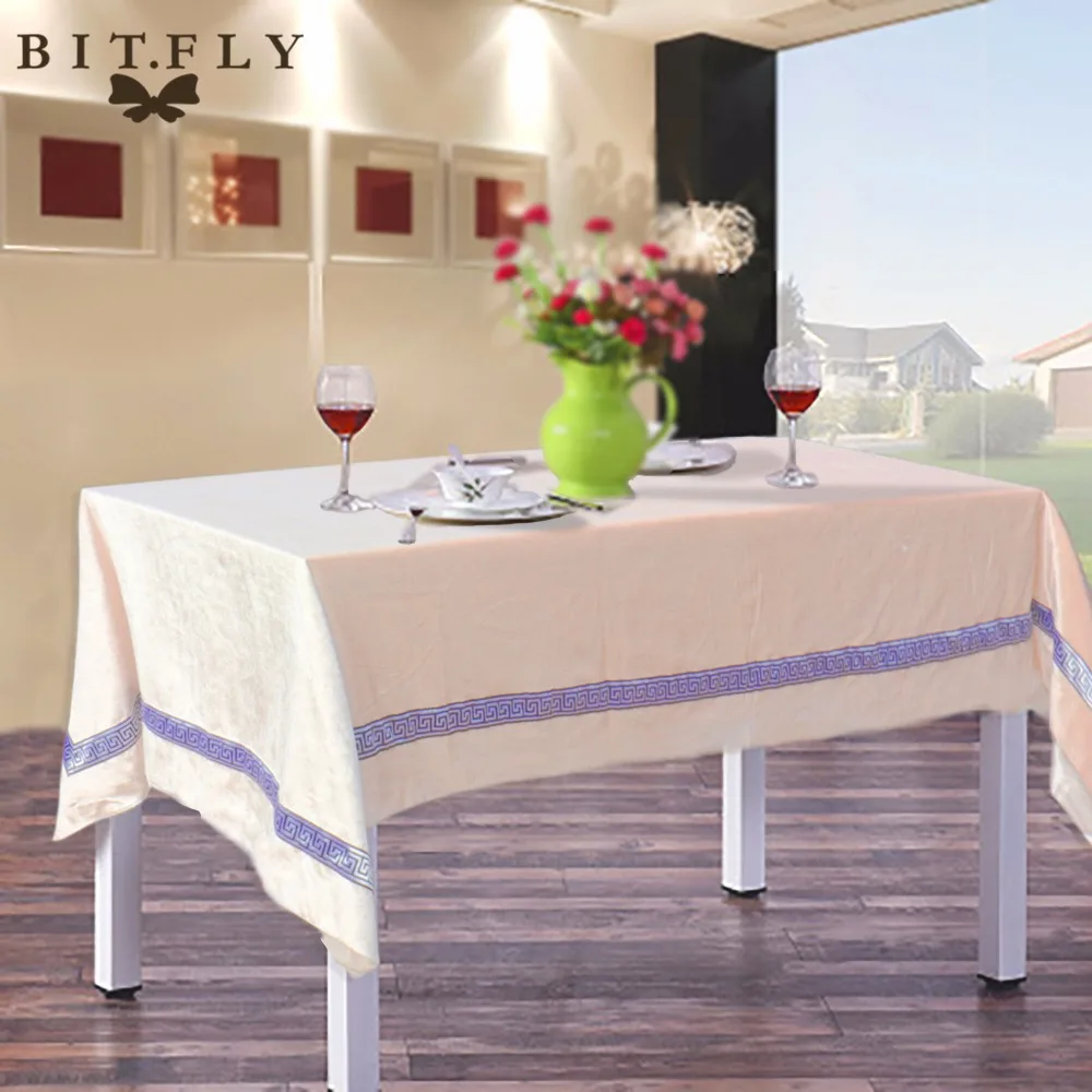 145X304 см Новая фланелевая кружевная скатерть в традиционном китайском стиле для