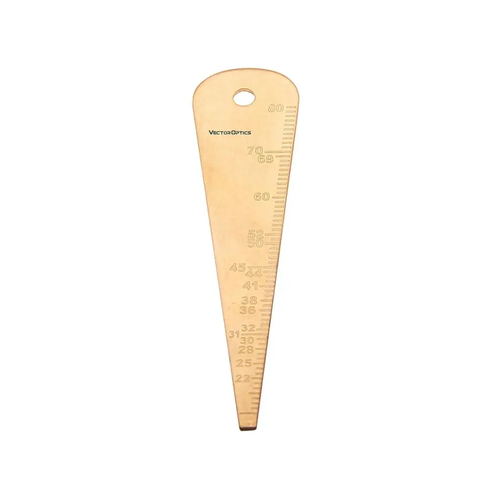 

Vector Optics Gun Bore Gauge Bronze Check Caliber Bore Diameter Gun Accessory