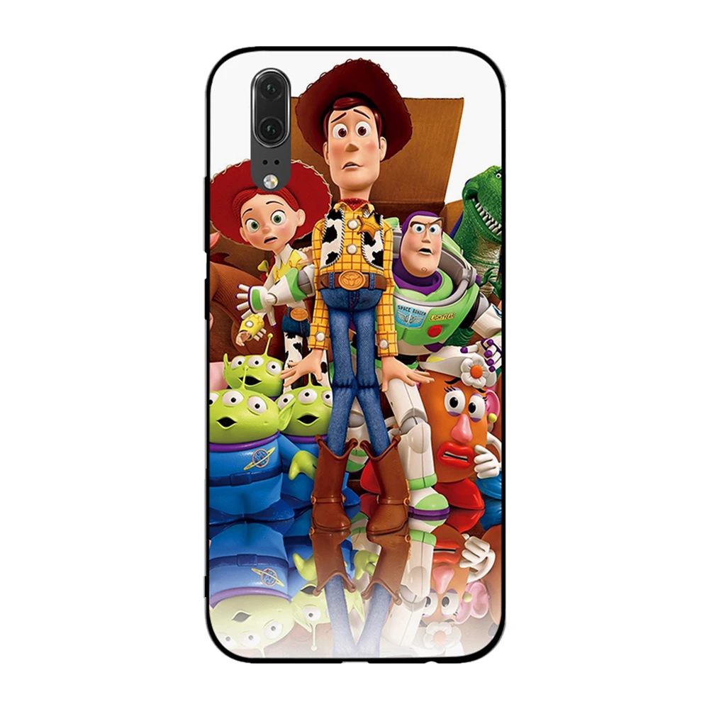Игрушка история Вуди мультфильм для Huawei P8 P9 P10 P20 P30 Lite Pro P Smart 2016 2019 ТПУ Мягкий