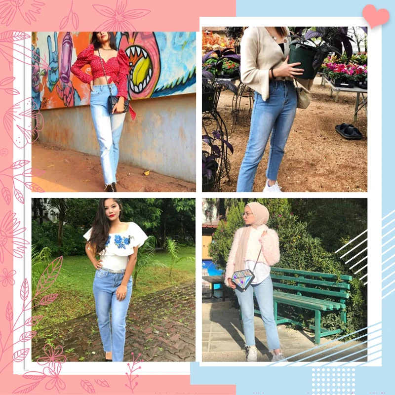 Dotfashion синие потертые джинсы с подолом женские осенние повседневные брюки с высокой талией Женская одежда весенние простые брюки в Корейском стиле