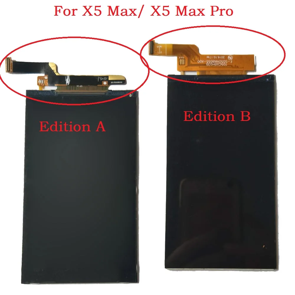 5," Для Doogee X5 Max/X5 Max Pro ЖК-дисплей с сенсорным экраном запасная часть черного цвета с инструментами клейкая лента