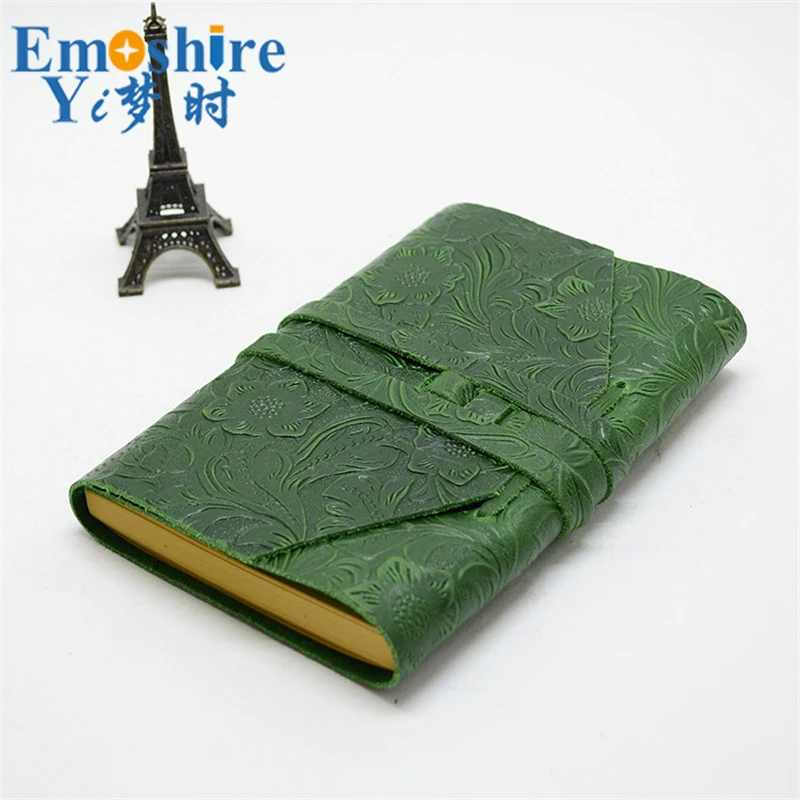 Блокнот из натуральной кожи и воловьей N130|cowhide notebook|genuine leather notebookleather notebook |
