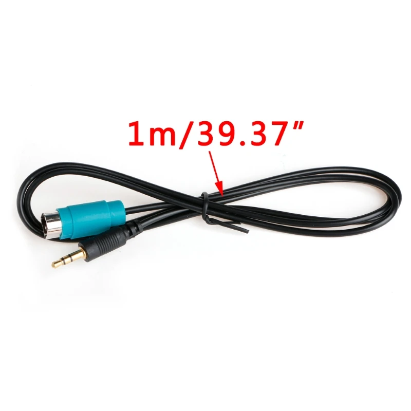 

ALPINE KCE-236B FULL SPEED MP3 3.5mm Aux Cable Connection Line Jack Audio Adapter For iPhone 6S 6 Plus 6 For iPOD MP3 PSP