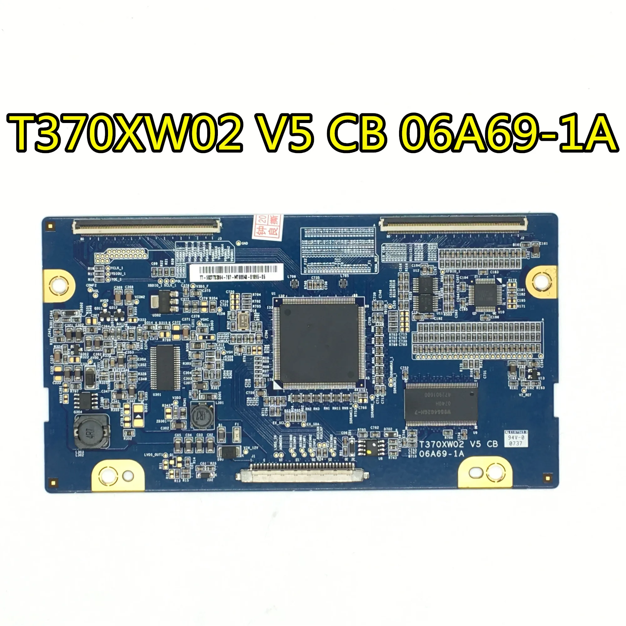 100% протестированная Рабочая оригинальная логическая плата для T370XW02 V5 CB 06A69-1A L37M61B