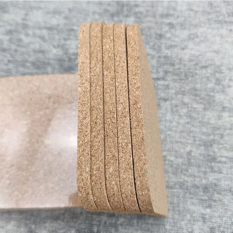 Подставки из пробки квадратной формы в пасторальном стиле для кофейни