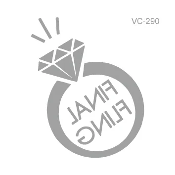 VC212-291 6X6 см маленькие золотые вечерние украшения Временная татуировка стикер боди-арт переводная вода поддельные татуировки для лица тату - Цвет: VC-290