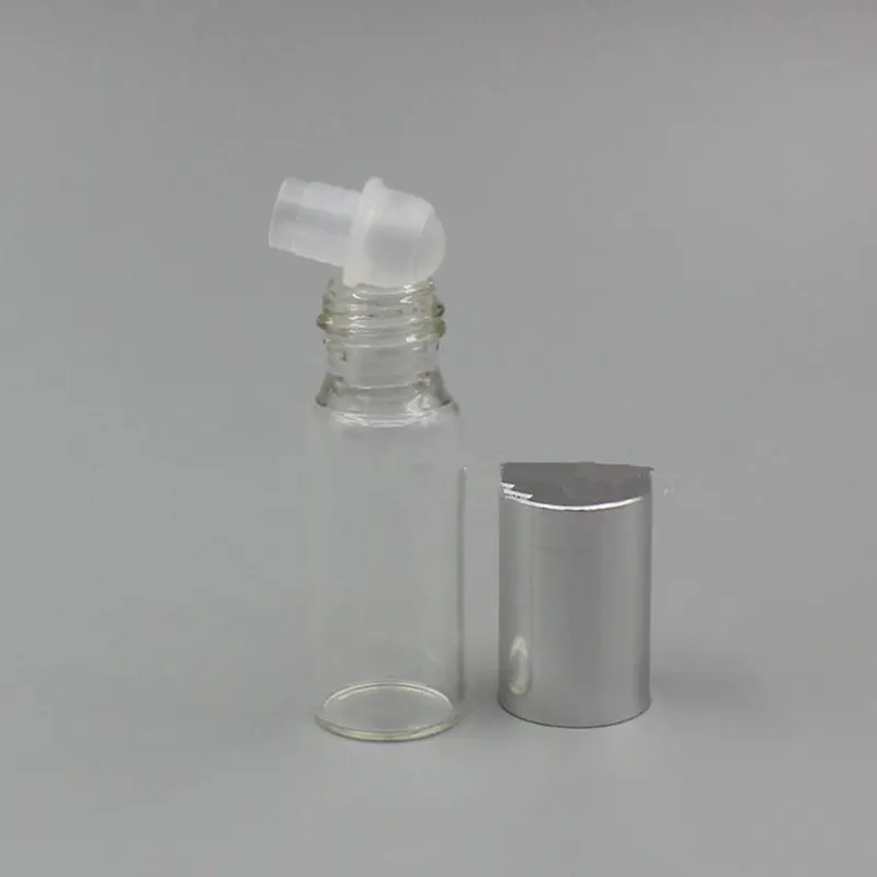 1ml 2ml 3ml 5ml 10ml clear Glass Roll On bottle Essential Oils Bottle + Eye Masssge Stainless Steel Roller Ball F20171370 | Красота и