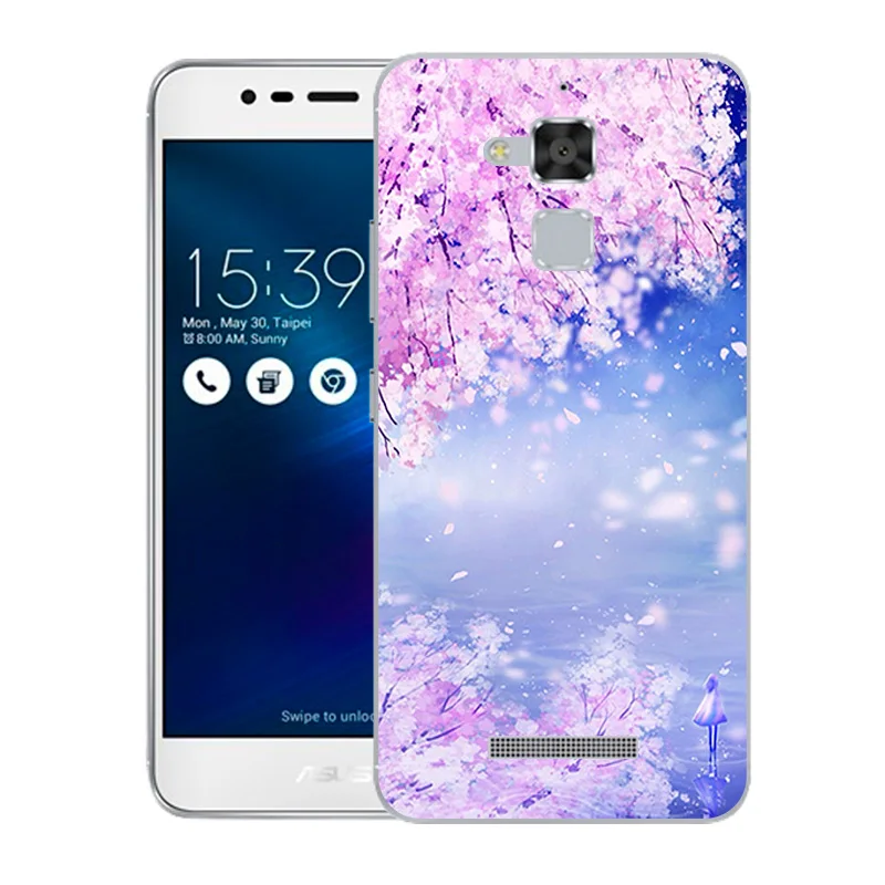 Чехол для ASUS Zenfone 3 Max ZC520TL чехол Asus с модным принтом мягкий силиконовый 5 2 дюйма |