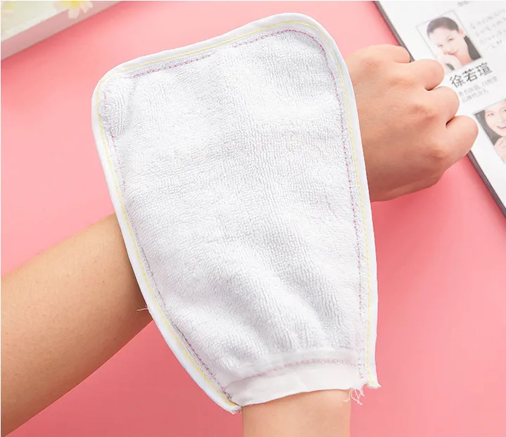 Продукты для ванной комнаты Двусторонняя Массажная мочалка из люфы душ мытье