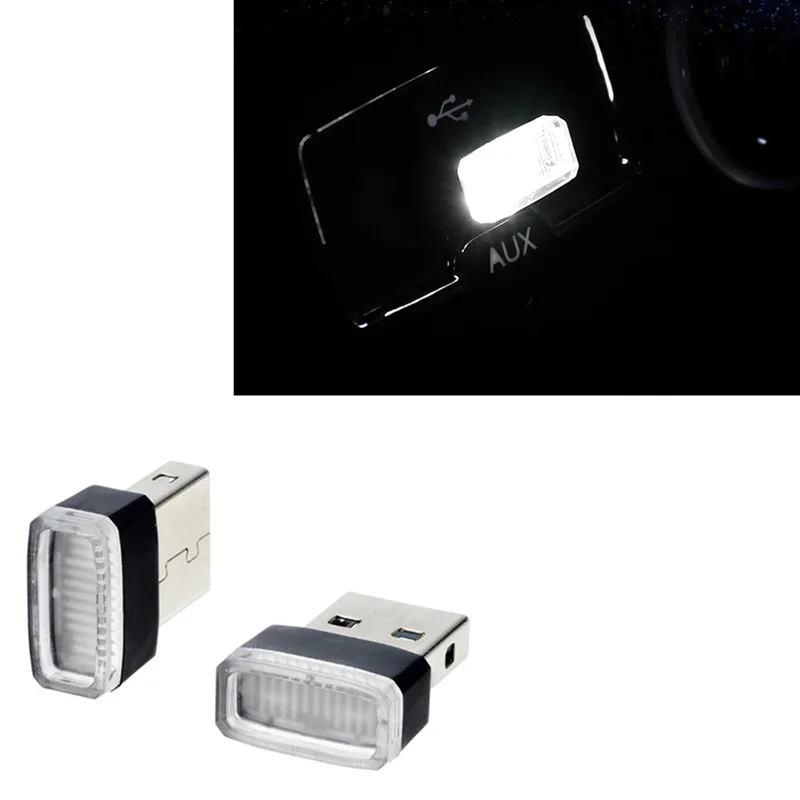 Universal Car-Styling USB LED Atmosphere Lights Decorative Lamp for Lada Priora Sedan sport Kalina Granta Vesta X-Ray XRay | Автомобили и