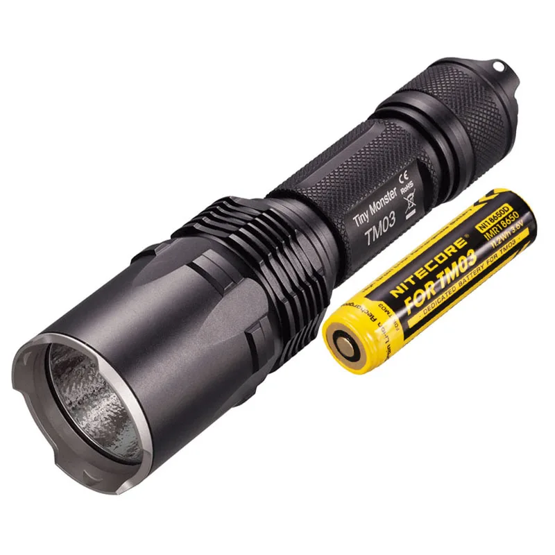 NITECORE TM03 TM03CRI крошечный Монстр CREE XHP70 светодиодный Макс 2800 люмен дальность луча 289 метров уличный фонарь с батареей IMR18650
