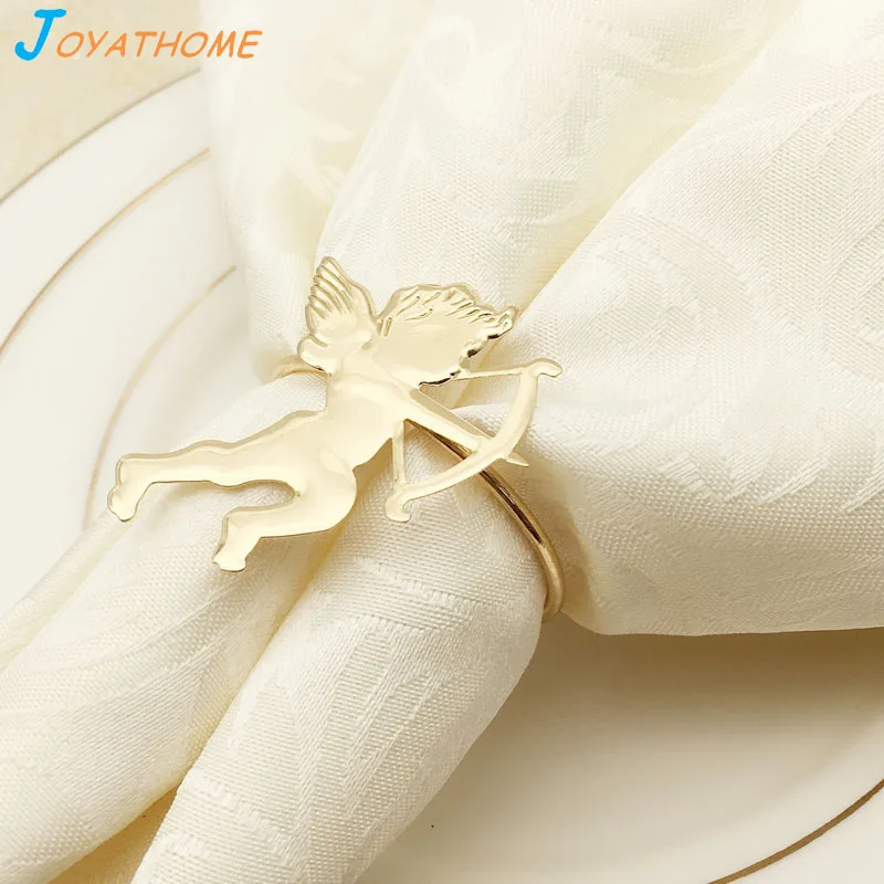 Joyathome High End Купидон кольцо для свадебных салфеток держатель Салфетка коврик