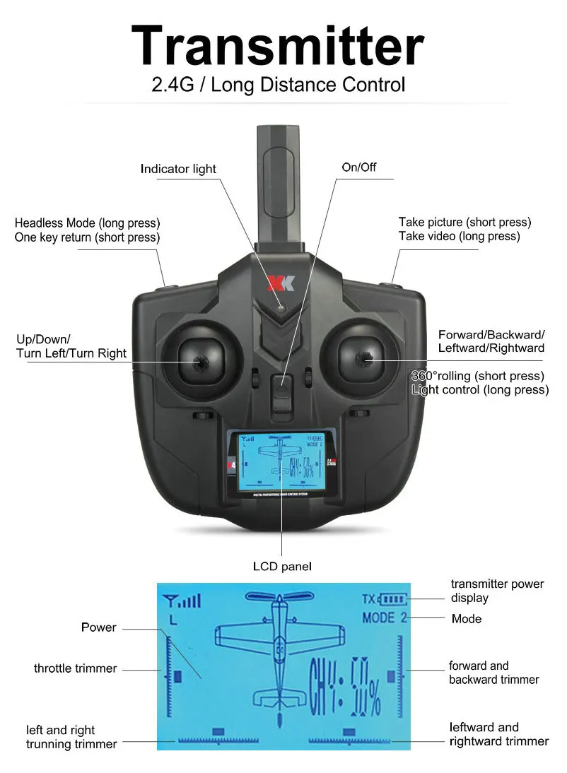 WL Новый 2 4G RC Квадрокоптер XK X250 с WIFI или FPV мини Дрон HD 720P камерой розничной цветной