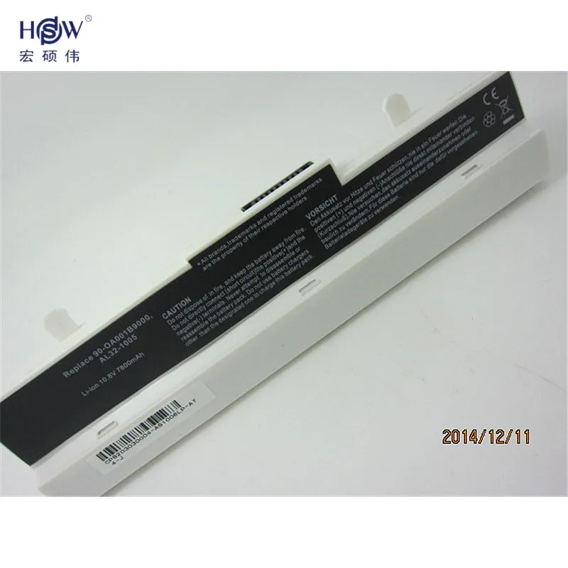 HSW 7800 мАч батарея для ноутбука Asus Eee PC 1001 1001HA 1001P 1001PQ 1001PX 1005PX 1005H 1005HA 1005P 1005PE 1005PR AL31 1005