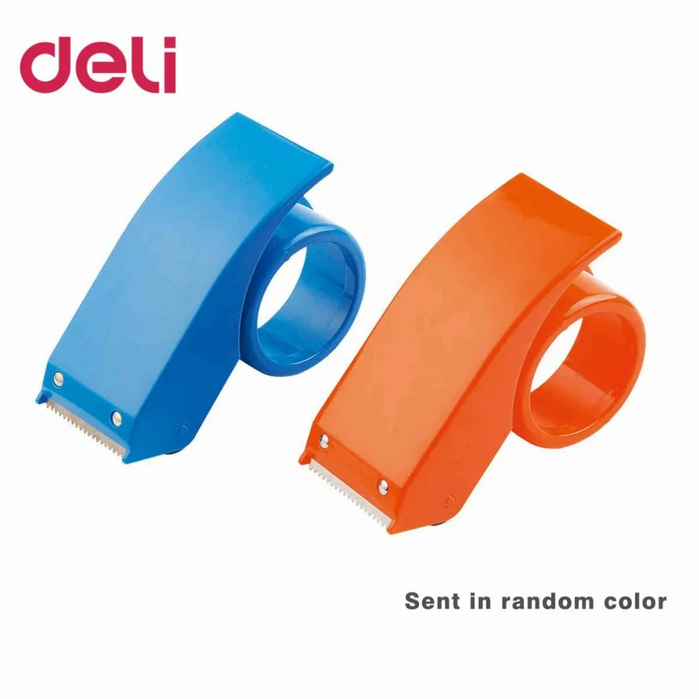 

Deli 801 Tape Dispenser Manual Sealing Device Tape Cutter Baler Carton Sealer Width 48mm Packager Cutting Machine DropShipping