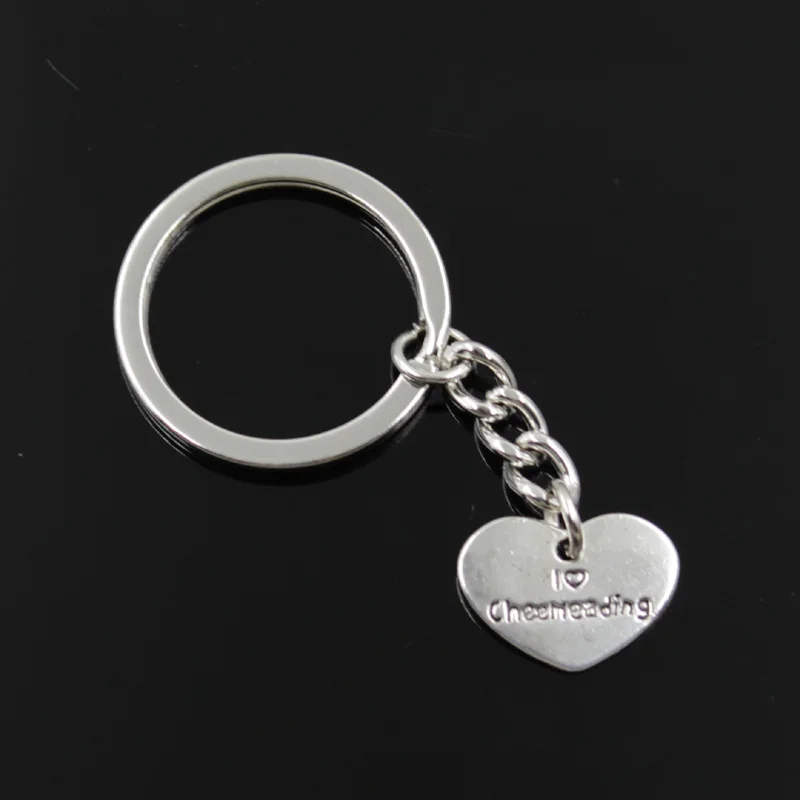 Модная новинка Мужские 30 мм брелок DIY металлический держатель цепь Винтаж Сердце