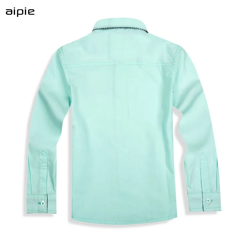 Лидер продаж Детские рубашки модные в английском стиле с галстуком бабочкой из