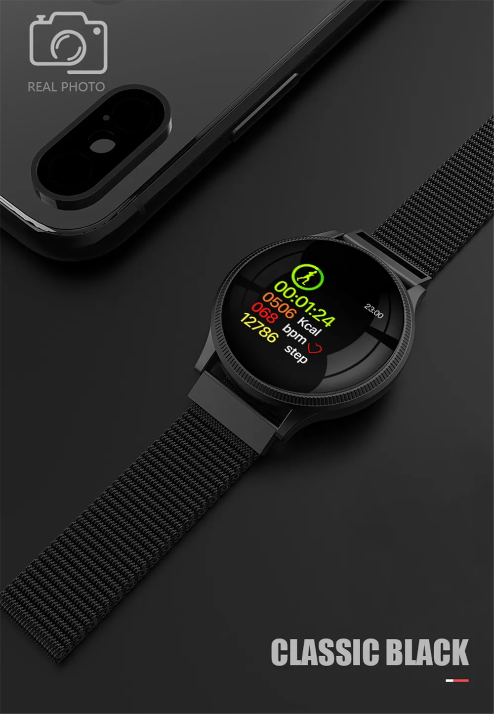 Greentiger MK08 Смарт-часы мужские водонепроницаемые кровяное давление фитнес-трекер монитор сердечного ритма спортивный смарт-браслет VS L5 часы