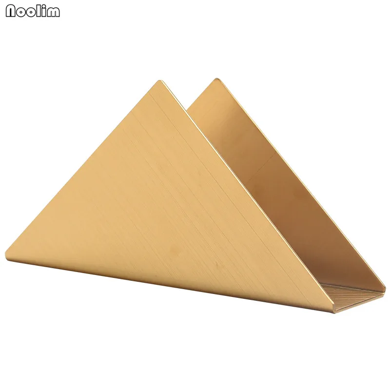 Золотой держатель для полотенец из нержавеющей стали кафе отеля обеденного