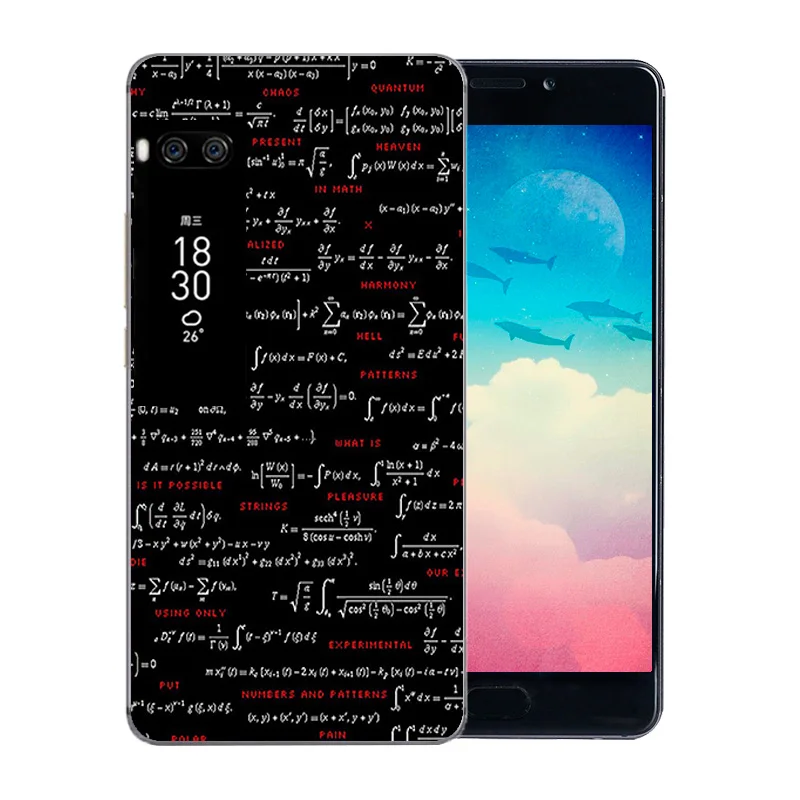 Силиконовый ТПУ 5 7 дюйма для Meizu Pro Plus чехол телефона с красочным узором мягкий