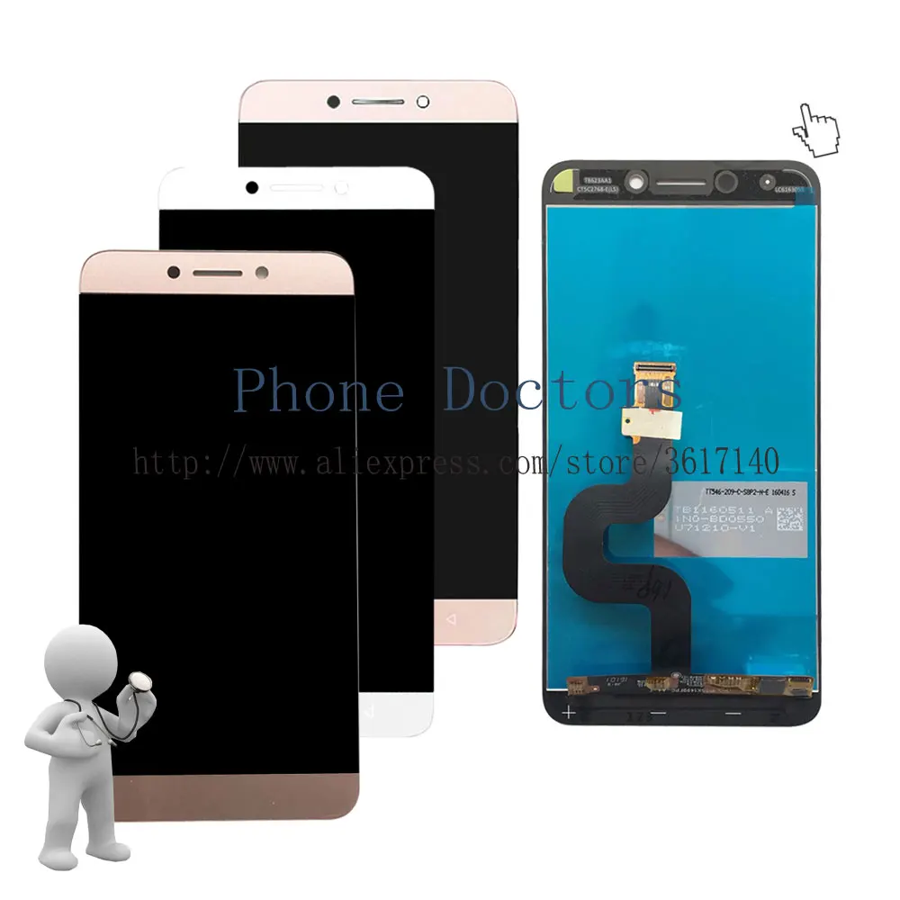 5 ''для LeTV LeEco Le 2 Le2 Pro X620 полный ЖК дисплей + кодирующий преобразователь