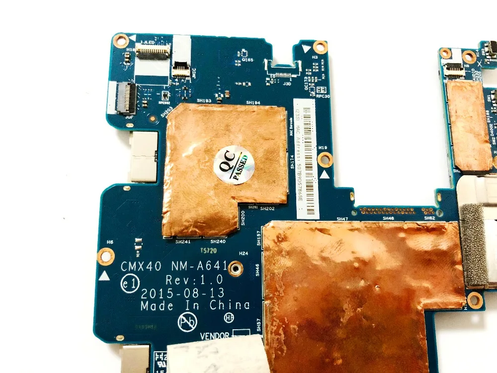 Оригинальный Для Lenovo MIIX 700-121SK Материнская плата ноутбука M5-6Y54 4 Гб CMX40 NM-A641