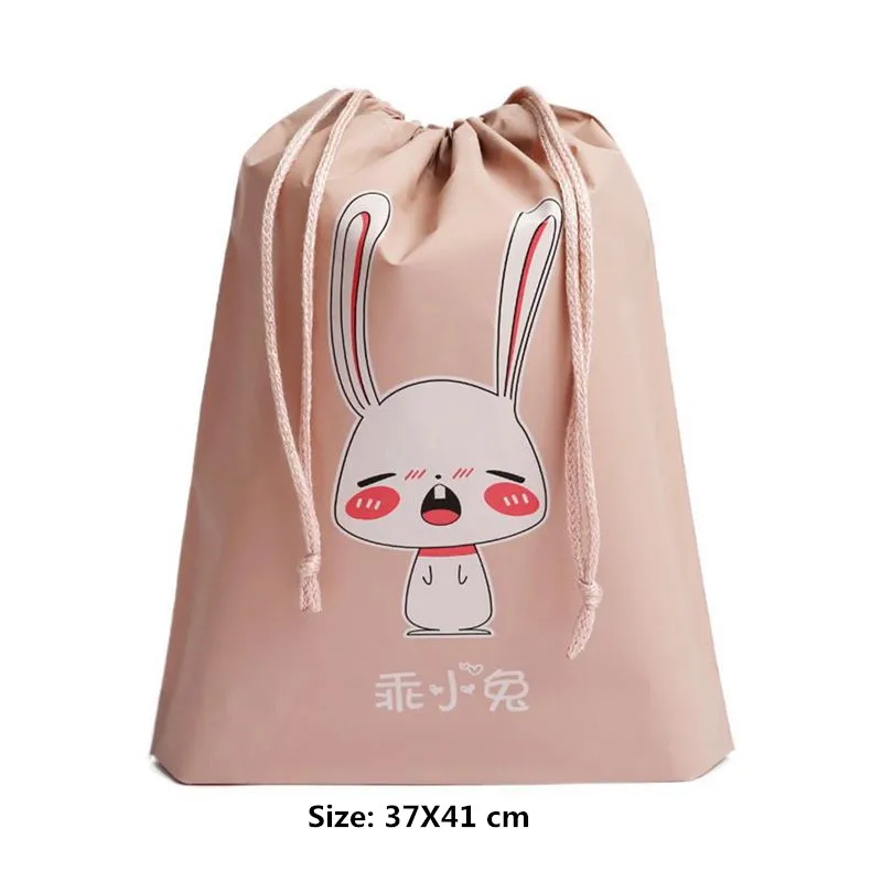 Pink-L 37X41 cm Водонепроницаемый Косметический мешок для хранения туалетных принадлежностей и одежды и обуви сумки-органайзеры для шкаф для ванной комнаты дорожный шкаф Органайзер сумка - Цвет: Pink-L 37X41 cm