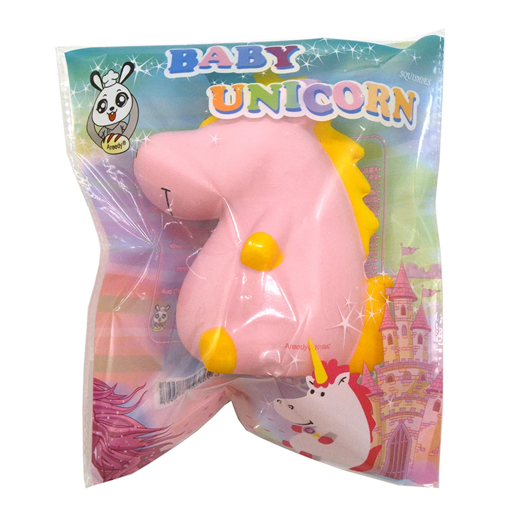 

Areedy Baby Unicorn Squishy Super Slow Rising Upscale Colossal Cute Pink Scented Original Package Gift Hot Kids Toy