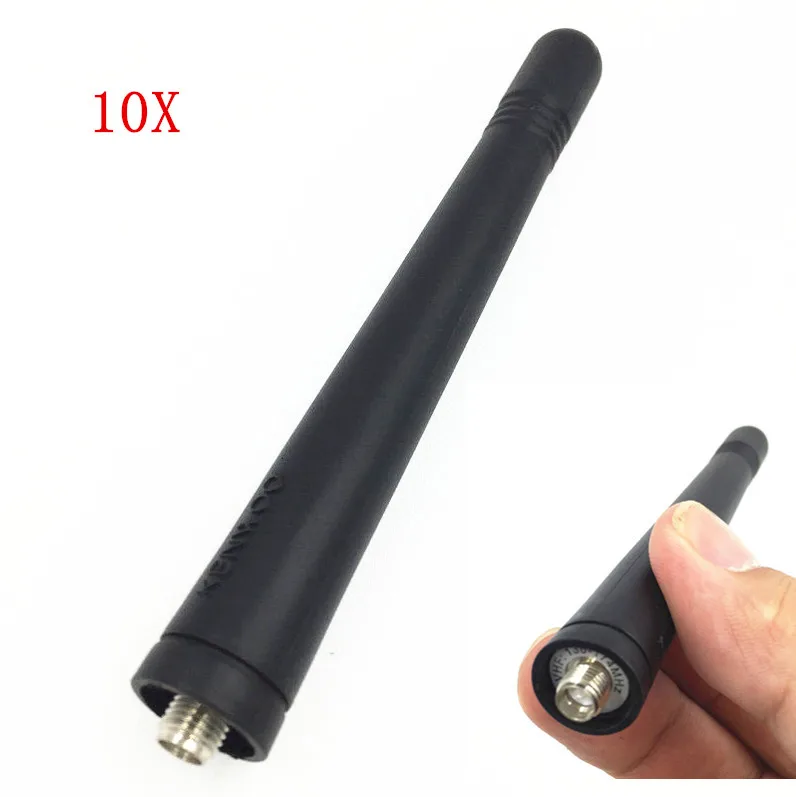 Короткая резиновая кнутая антенна VHF 136 174 МГц SMA мама для Kenwood TK2207 TK2217 TK2317 TK2207G и т.