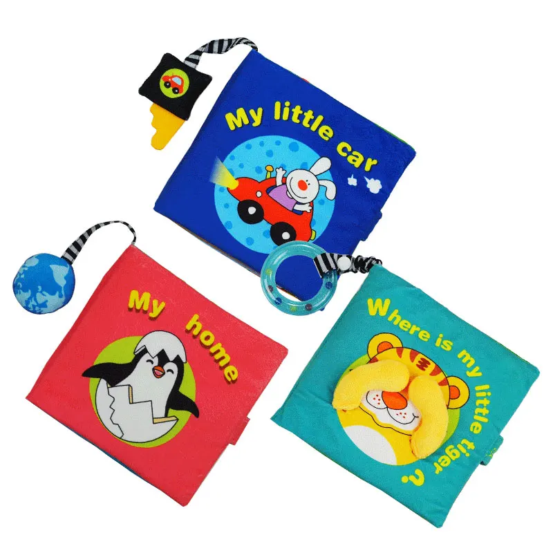 Игрушек! Lalabby детская игрушка мягкая книга из объемной ткани мой маленький