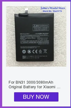 Для Xiaomi Redmi Note 4X4X4000/4100 mAh BN43 батарея для Xiaomi Redrice батарея Аккумулятор смартфон