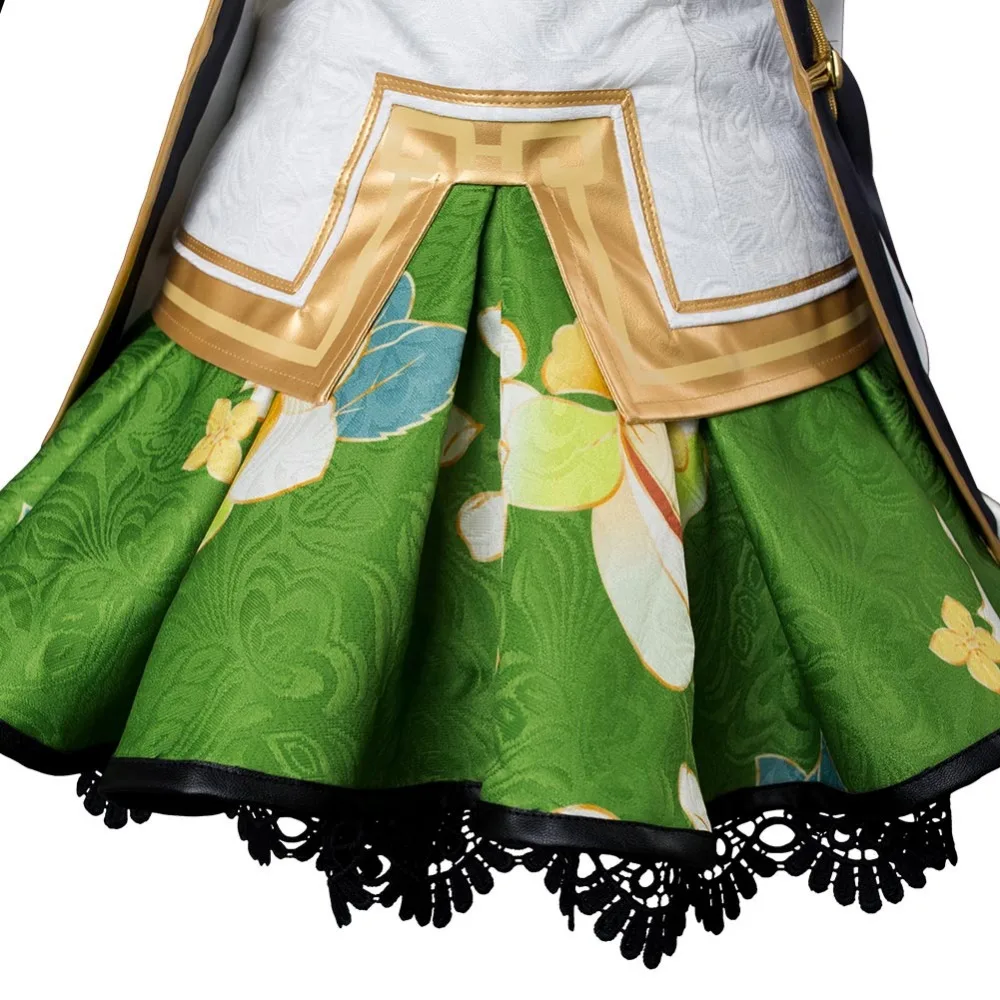Люблю жить! Aqours много ханамару Косплэй костюм платье Cheongsam Хэллоуин карнавальные костюмы для Для женщин девочек индивидуальный заказ