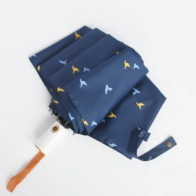 pattern P Защита от солнца, дождя, женские зонты, анти-УФ, складной зонтик, женский, ветрозащитный, черное покрытие, женские Автоматические зонты, много рисунков на выбор - Цвет: pattern P