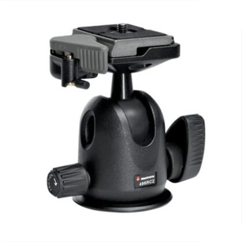 Manfrotto 496rc2 Алюминий компактный Шаровые штативные головки с RC2 Quick Release Plate