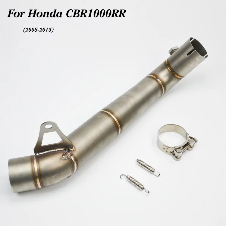 Новинка для CBR1000RR 2008 2009 2010 2011 2012 2013 мотоциклетные 61 мм Глушитель средняя Соединительная труба