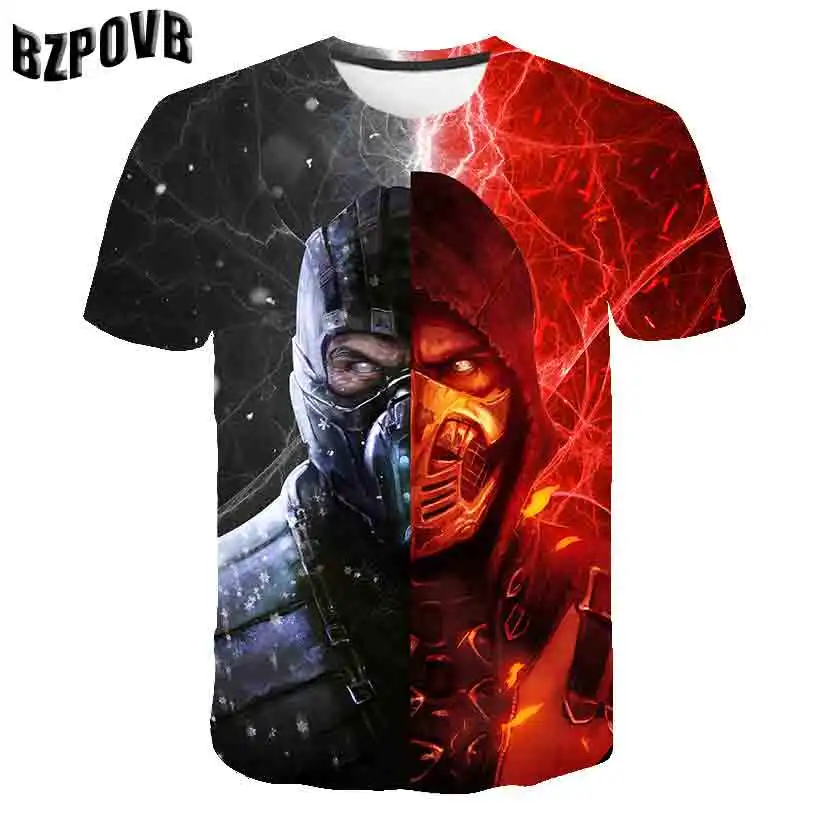 2019 новые футболки летняя мужская футболка с 3d принтом героями мультфильмов