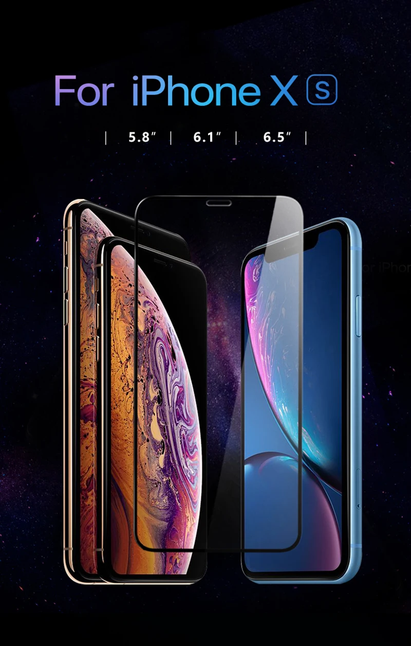 Suntaiho 6D полное изогнутое закаленное стекло для iPhone XR XS Max стекло 7plus стекло для iPhone 8 plus Защитная пленка для экрана