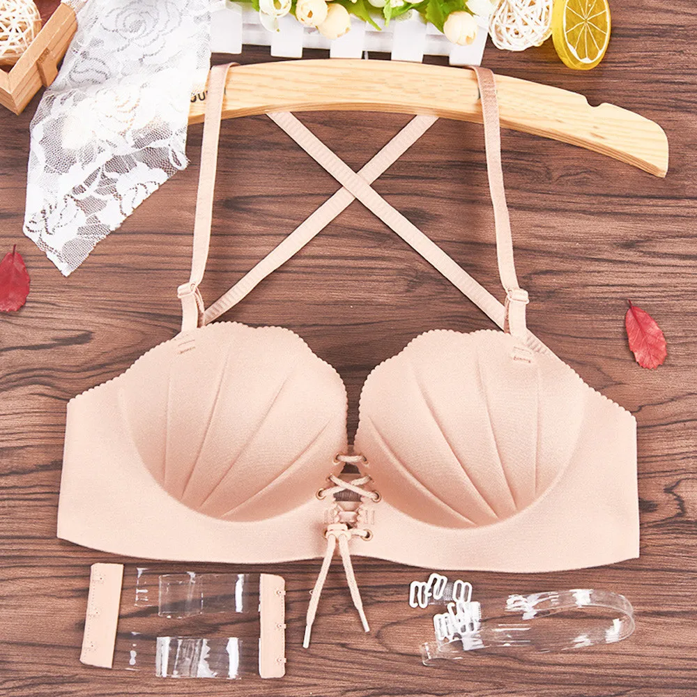 2018 женский сексуальный бюстгальтер большого размера регулируемое нижнее белье с