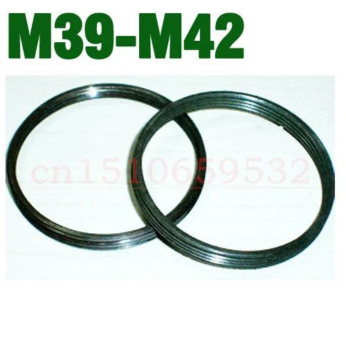 Винтовое крепление step up Ring Adapter f M39 lens to M42 camera metal|m39 lens|step ringstep ring |