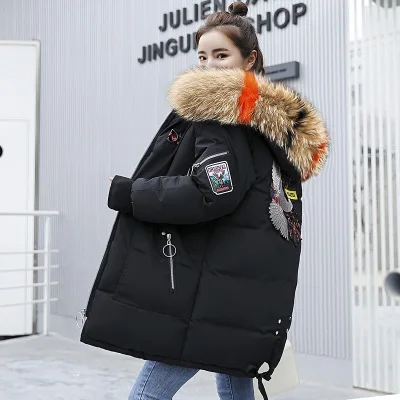 Новинка 2020 женские зимние пальто длинные хлопковые повседневные меховые куртки
