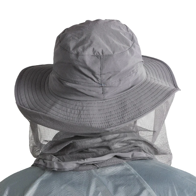 Уличная рыболовная шляпа с защитой от комаров и пчелы защита москитов сетчатая