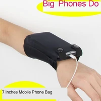mobile motion phone armband cover for running arm band holder of the phone on the arm case for xiaomi huawei 7 inch big arm bag