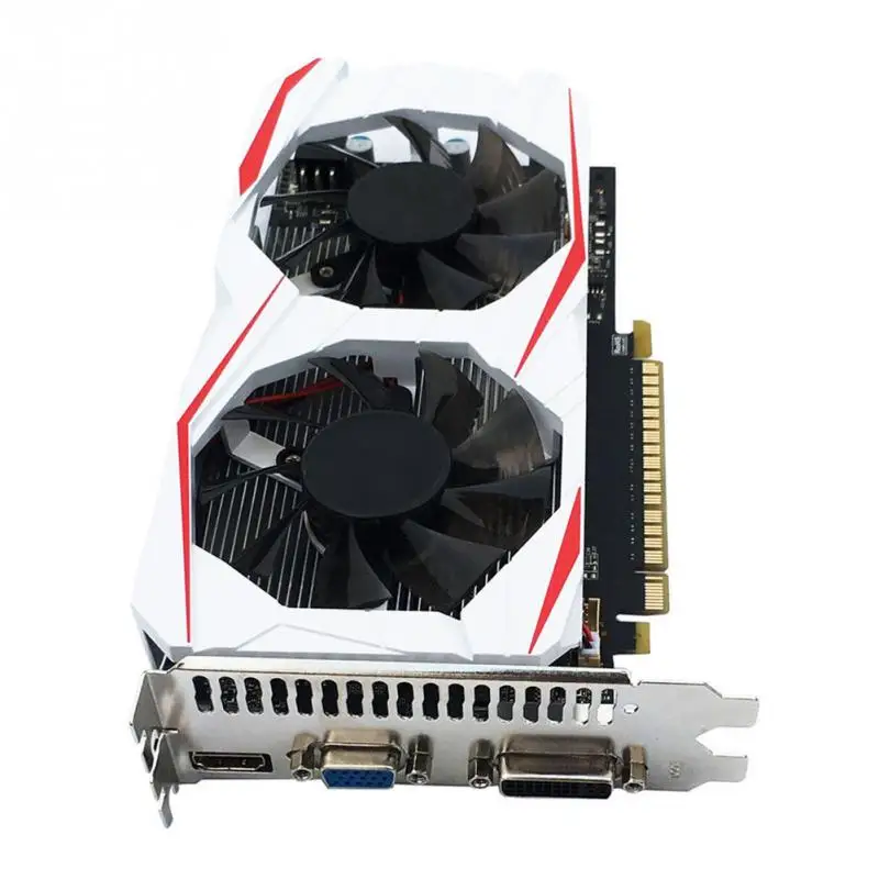 Новинка 750Ti 2GB DDR5 750 Ti 2G видеокарта игровая дискретная двойной вентилятор PCI Express