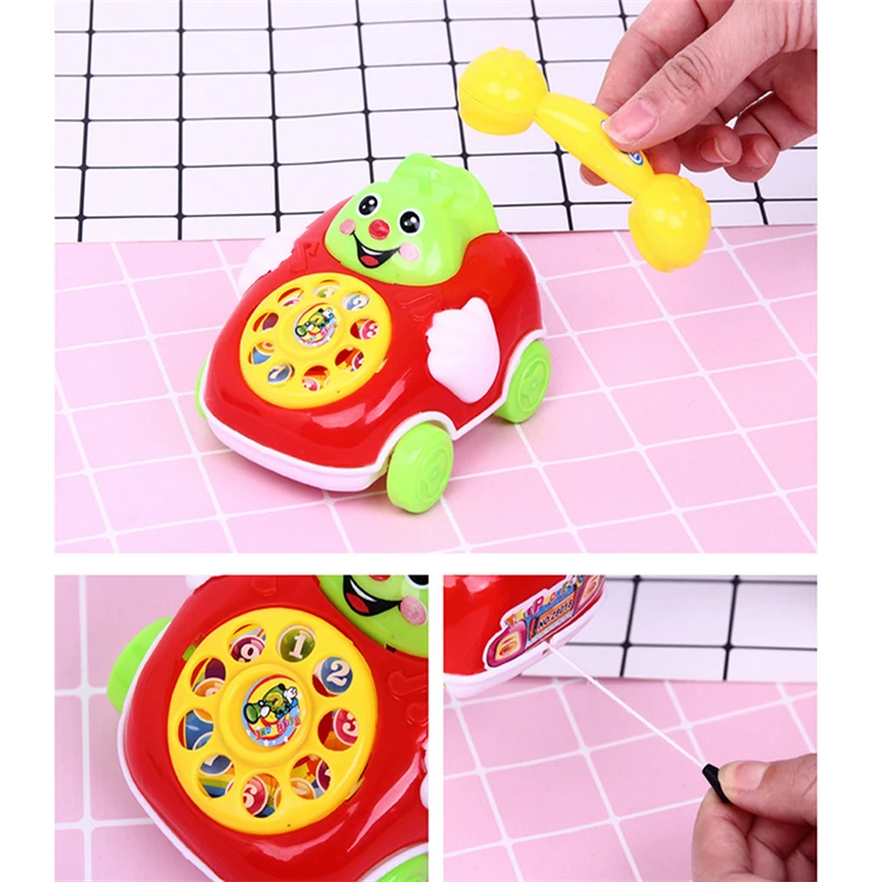 2021 детский Заводной Забавный игрушечный автомобиль Детский подарок мультяшный