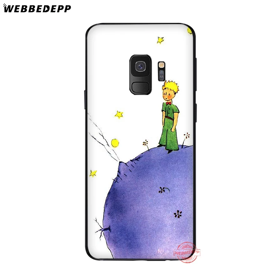 WEBBEDEPP The Little Prince Soft Case for Samsung A6 A7 A8 A9 J6 2018 S6 S7 S8 S9 S10E S20 Ultra Note 8 9 10 Lite Plus | Мобильные