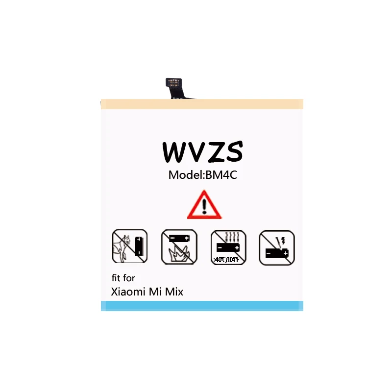 Wvzs 5200mAh литий полимерный сменный аккумулятор BM4C для аккумуляторов Xiaomi mi
