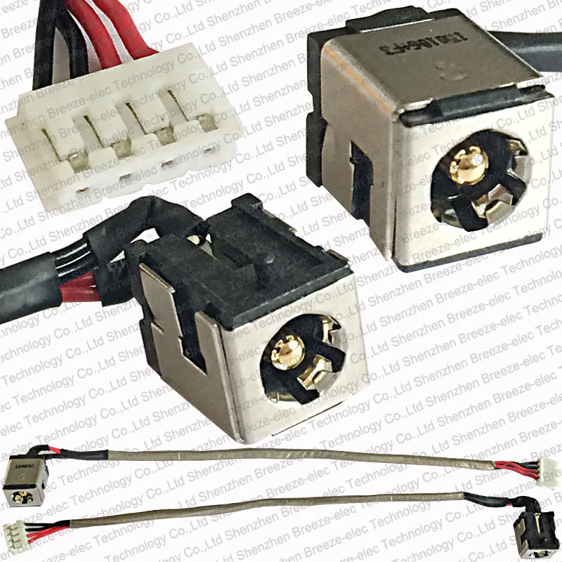 100% протестированный новый ноутбук DC разъем питания порта и кабель провод для ASUS